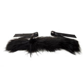 BYBLOS Black Raccoon Fur Women Neckwarmer -   -  BYBLOS.